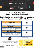 P&C Hoyts Movie Ticket Fundraiser closes today